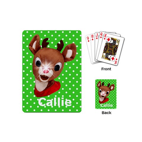 Mini Playing Cards Stocking Stuffer Gift Glow Nose By Laurrie Back