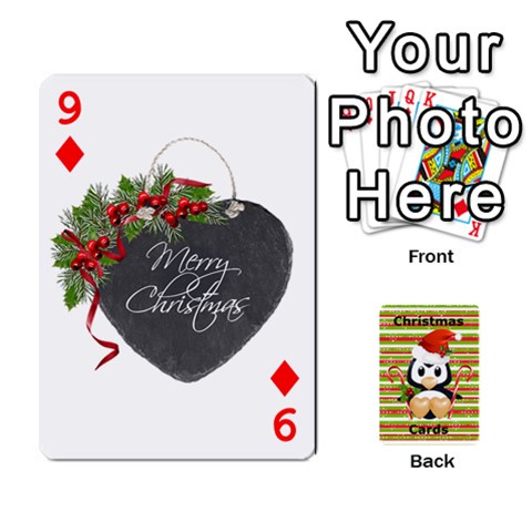 Christmas Cards Stocking Stuffer By Laurrie Front - Diamond9