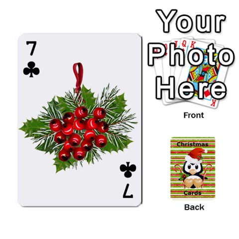 Christmas Cards Stocking Stuffer By Laurrie Front - Club7