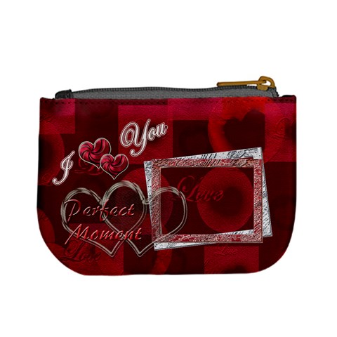 I Heart You Magical Moment Coin Purse By Ellan Back