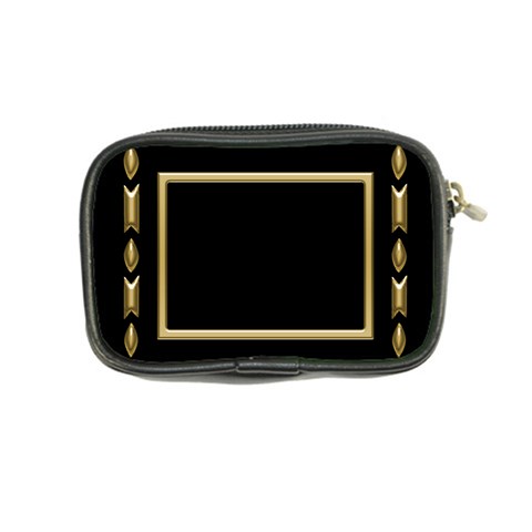 Black And Gold Coin Purse By Deborah Back