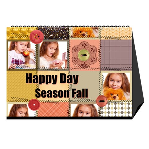 Fall Theme Season Calendar By Joely Cover
