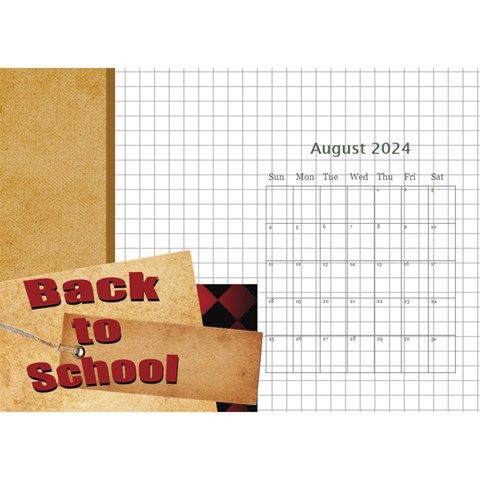 Fall Theme Season Calendar By Joely Aug 2024