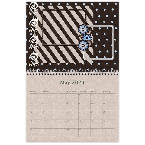 2024 Wall Calendar 11x8 5 By Angel May 2024