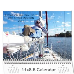 2012 calendar v.1 - Wall Calendar 11  x 8.5  (12-Months)