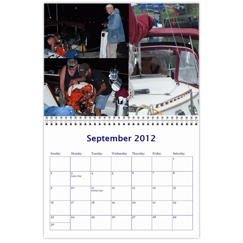 2012 Calendar V 1 By Cay Sep 2012