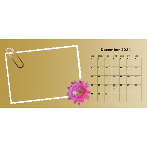 Postcard Desktop Calendar By Deborah Dec 2024