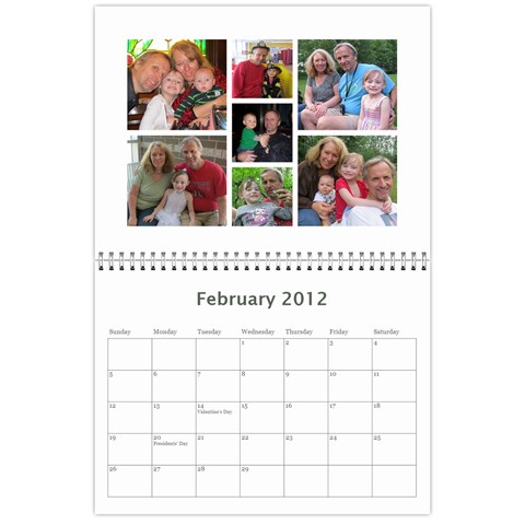 Mom And Dad R 2012 Calendar By Amy Roman Feb 2012