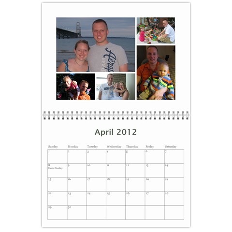 Mom And Dad R 2012 Calendar By Amy Roman Apr 2012