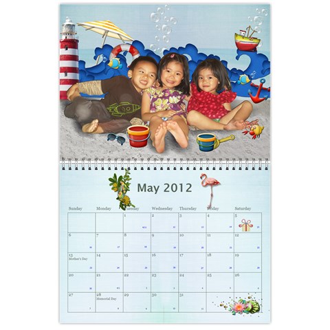2012 Calendar May 2012