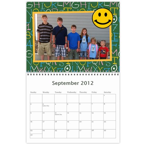Calendar 2012 By Staceydlandry Gmail Com Sep 2012