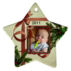 My Christmas Star Ornament (2 Sides) - Star Ornament (Two Sides)