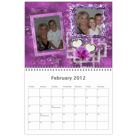 Calendar By Stacy French Feb 2012