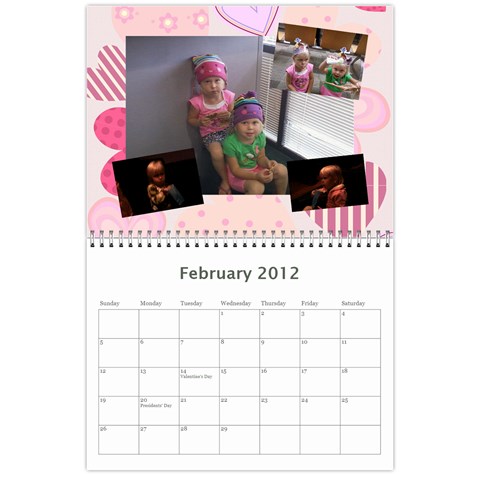 2012 Family Calendar By Tara Farrington Feb 2012