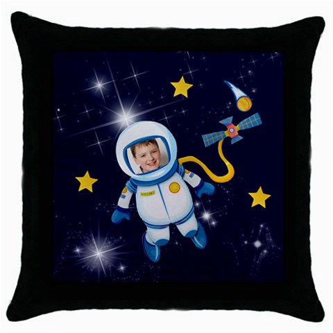 Rocket Man Pillow 3 By Catvinnat Front