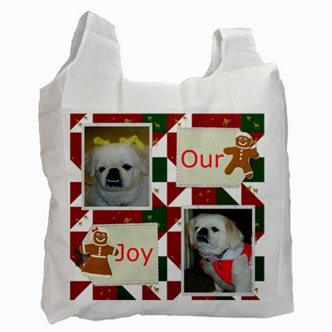 Our Joy Recycle Bag 1 By Kim Blair Front