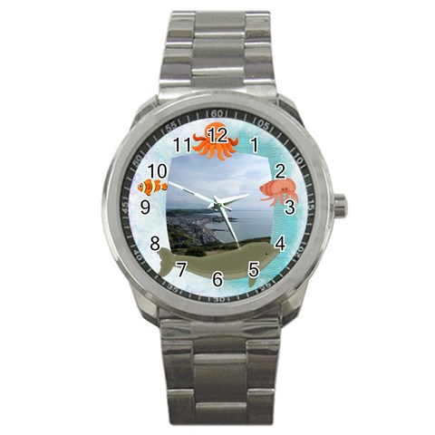 Sealife Stainless Steel Watch By Catvinnat Front