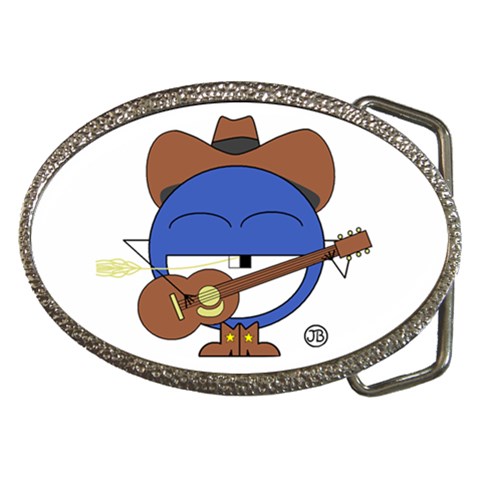 Cowboy Belt Buckle By Giggles Corp Front