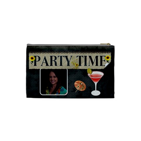 Party Time Small Cosmetic Bag By Lil Back