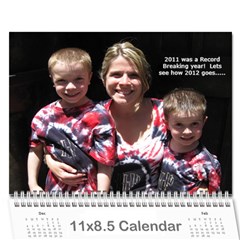 Calendar Mom D 2012 - Wall Calendar 11  x 8.5  (12-Months)