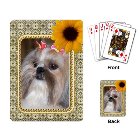 Framed Playing Cards By Deborah Back