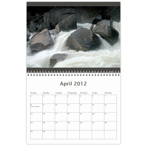 Calendar Yosemite 2012 12 Month By Karl Bralich Apr 2012