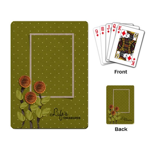 Playing Cards: Life By Jennyl Back