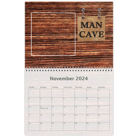 Man Cave 12 Month Calendar By Lil Nov 2024
