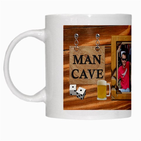 Man Cave Mug By Lil Left