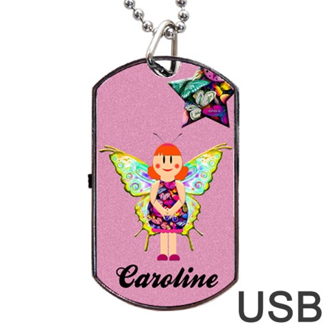 Caroline Usb 2 Sides By Carmensita Back