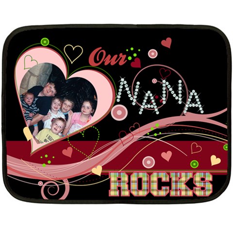 Nana2 By Angela Christensen 35 x27  Blanket