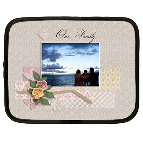 Netbook Case (xxl): Our Family By Jennyl Front