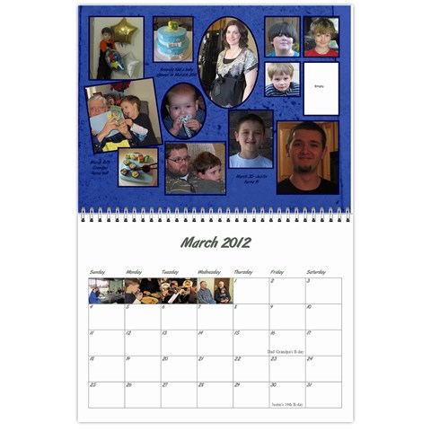 2012 Calendar By Linda Mar 2012