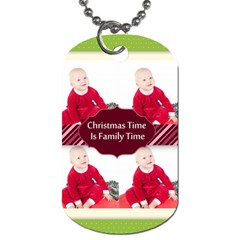 christmas - Dog Tag (Two Sides)