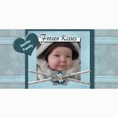 Frozen Kisses Photo Greeting Card - 4  x 8  Photo Cards