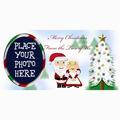 Mr&mrs Claus Christmas Card 8 x4  By Chere s Creations 8 x4  Photo Card - 7
