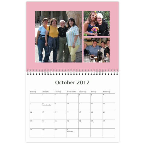 Grandma Calendar 2 By Nicole Oct 2012