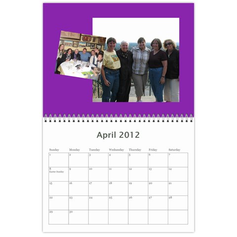 Grandma Calendar 2 By Nicole Apr 2012