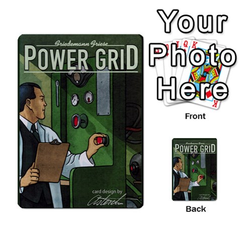 Power Grid Money Cards By Marco Back 31