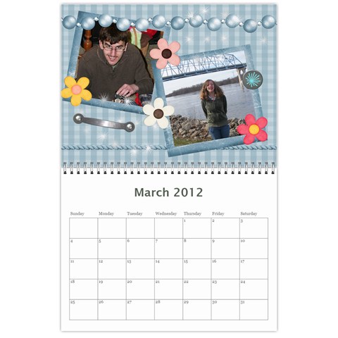 2012 Calendar By Monica Weber Mar 2012