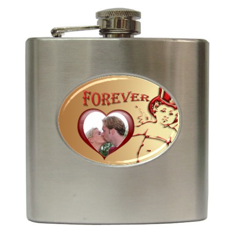 Forever Hip Flask By Deborah Front