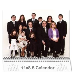 2012 - Wall Calendar 11  x 8.5  (12-Months)