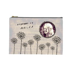 Make A Wish Large Cosmetic Bag (7 styles) - Cosmetic Bag (Large)