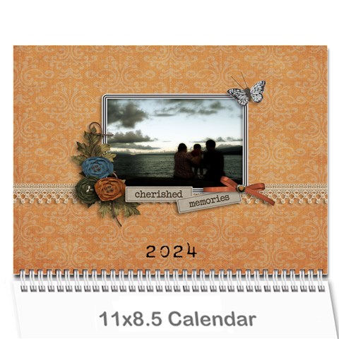 Wall Calendar 11 X 8 5 : Cherished Memories By Jennyl Cover