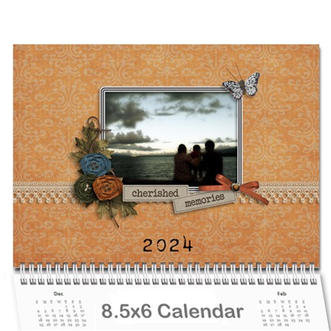 Wall Calendar 8 5 X 6: Cherished Memories By Jennyl Cover