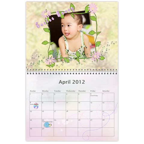 2011 Calendar By Quyen Hue Huynh Apr 2012