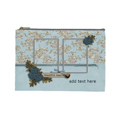 LARGE Cosmetic Bag: Thankful1 (7 styles) - Cosmetic Bag (Large)