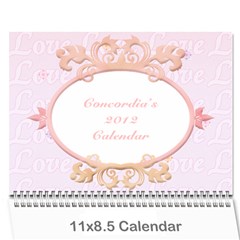 2012 mom calendar - Wall Calendar 11  x 8.5  (12-Months)
