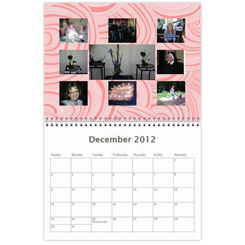 Calendar 2012 This Is It By Bertie Dec 2012