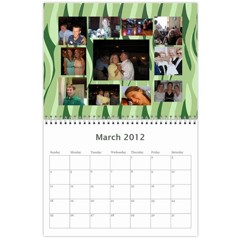Calendar 2012 This Is It By Bertie Mar 2012